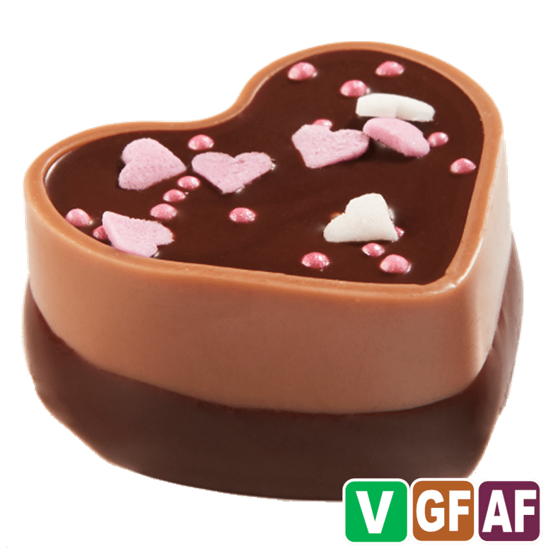 Sprinkled Heart - Mousse Au Chocolat.
