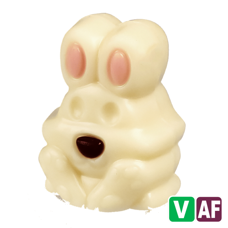 White Chocolate Bunny.